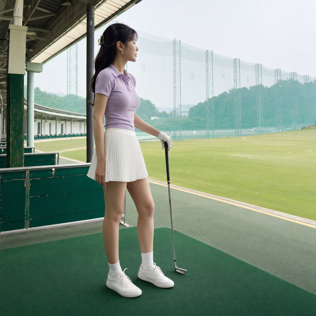 一人称視点でボール右端にソフトフォーカスを合わせて見下ろした接写構図、ボール右端を見る意識づけを表現